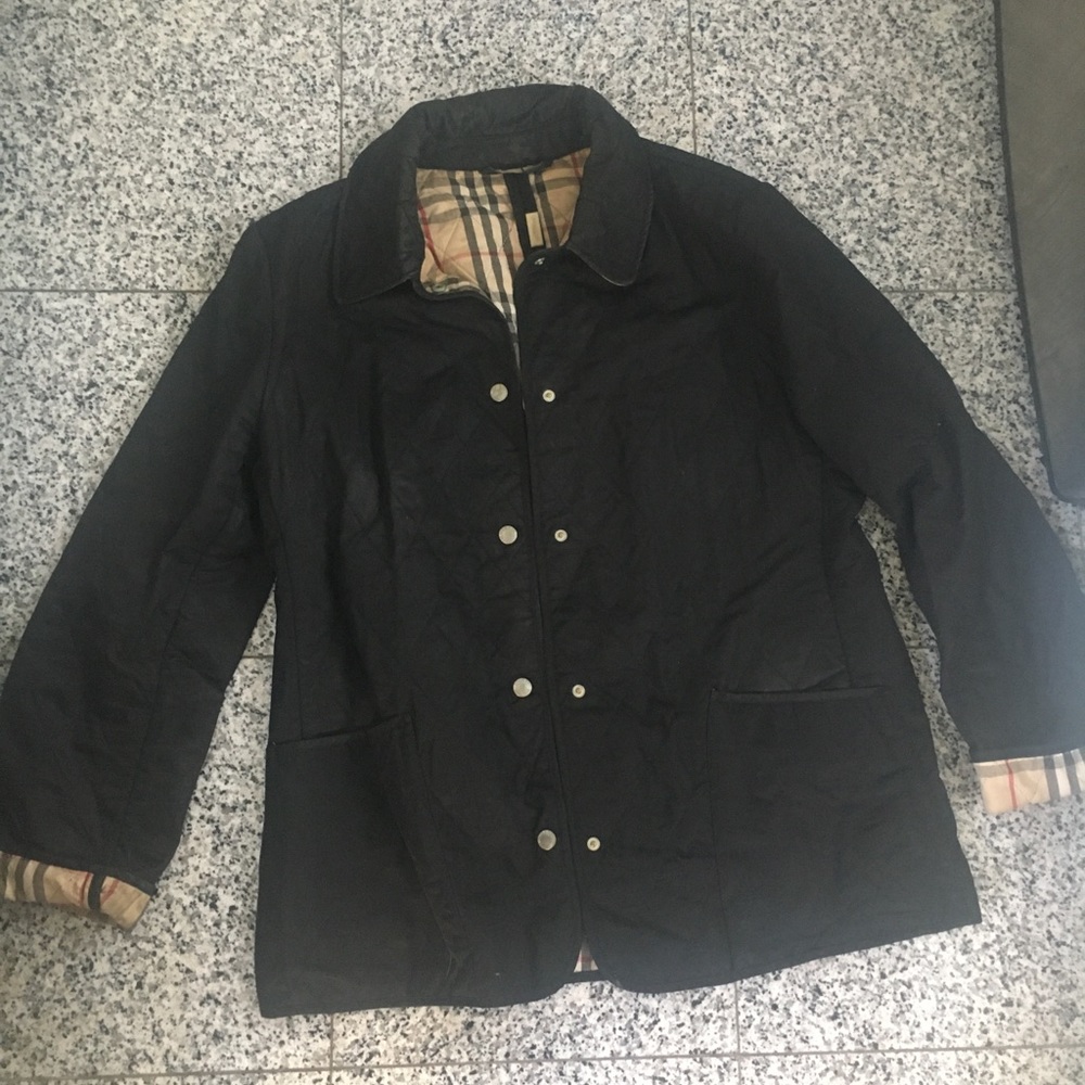 Quilted burberry jacket